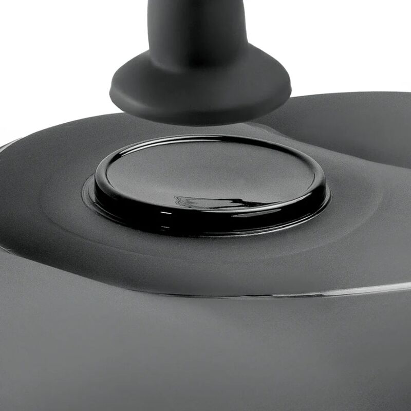 FETISH FANTASY SERIES - AUFBLASBARER LIEBESSITZ BODY DOCK MIT DILDO 69,2 CM SCHWARZ