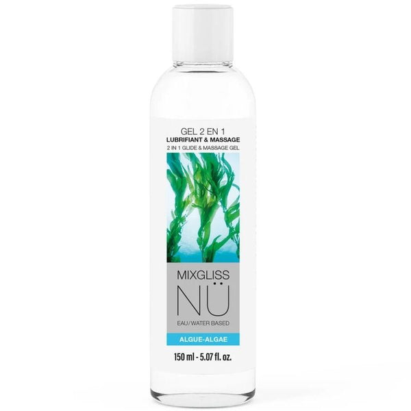 MIXGLISS – 2-IN-1-GLEITGEL UND MASSAGEGEL AUF WASSERBASIS MIT NURU-ALGEN, 150 ML