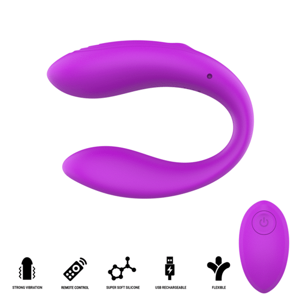 INTENSE - NORA VIBRATIONSKLEMMENSTIMULATOR LILA