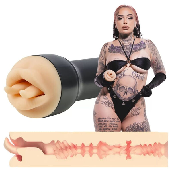 KIROO - RAVEN MOUTH REALISTISCHER VIPERINEN-MASTURBATOR