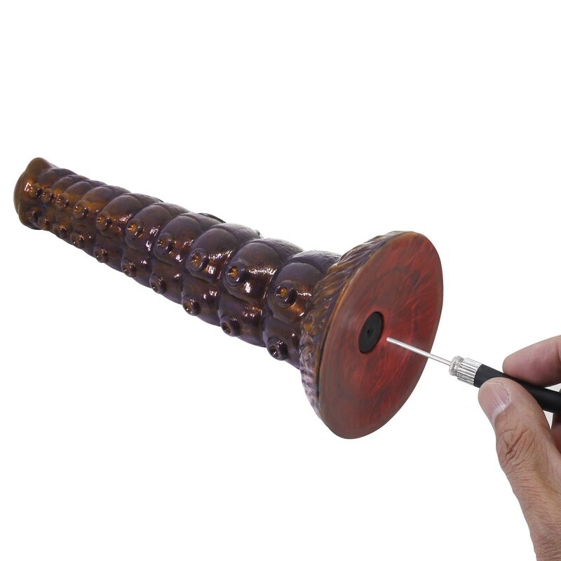 POWER MONSTERS - VOIDCLAW BRUTE ZWEIFARBIGER AUFBLASBARER FANTASIE-SILIKONDILDO 29 CM Ø 5,7 CM