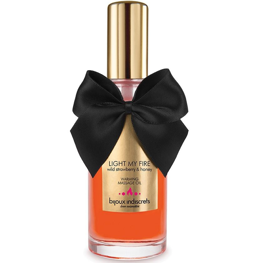 BIJOUX - MASSAGE OIL WARMING EFFECT STRAWBERRY AROMA