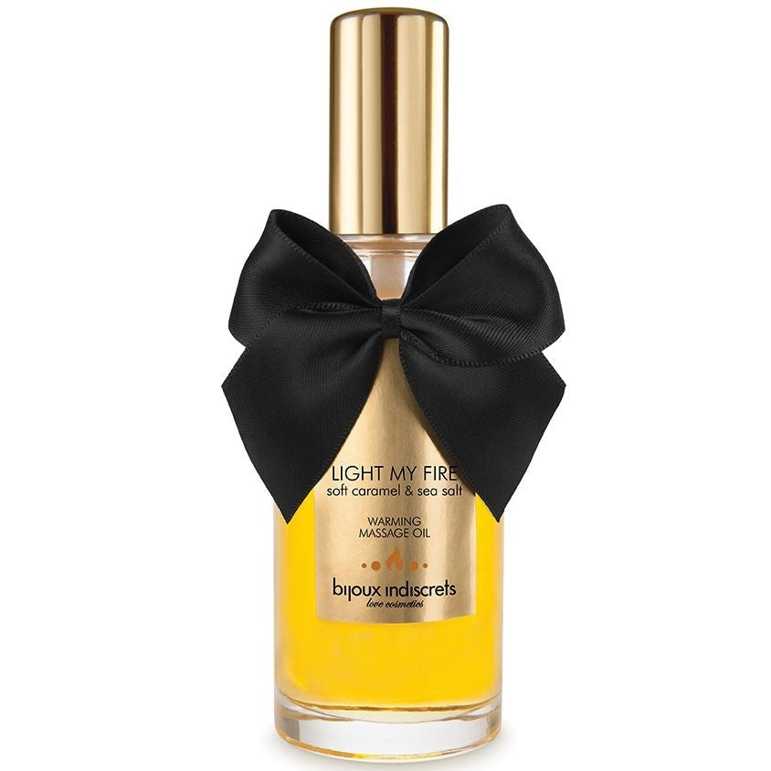 BIJOUX - MASSAGE OIL WARMING EFFECT CARAMEL FLAVOR