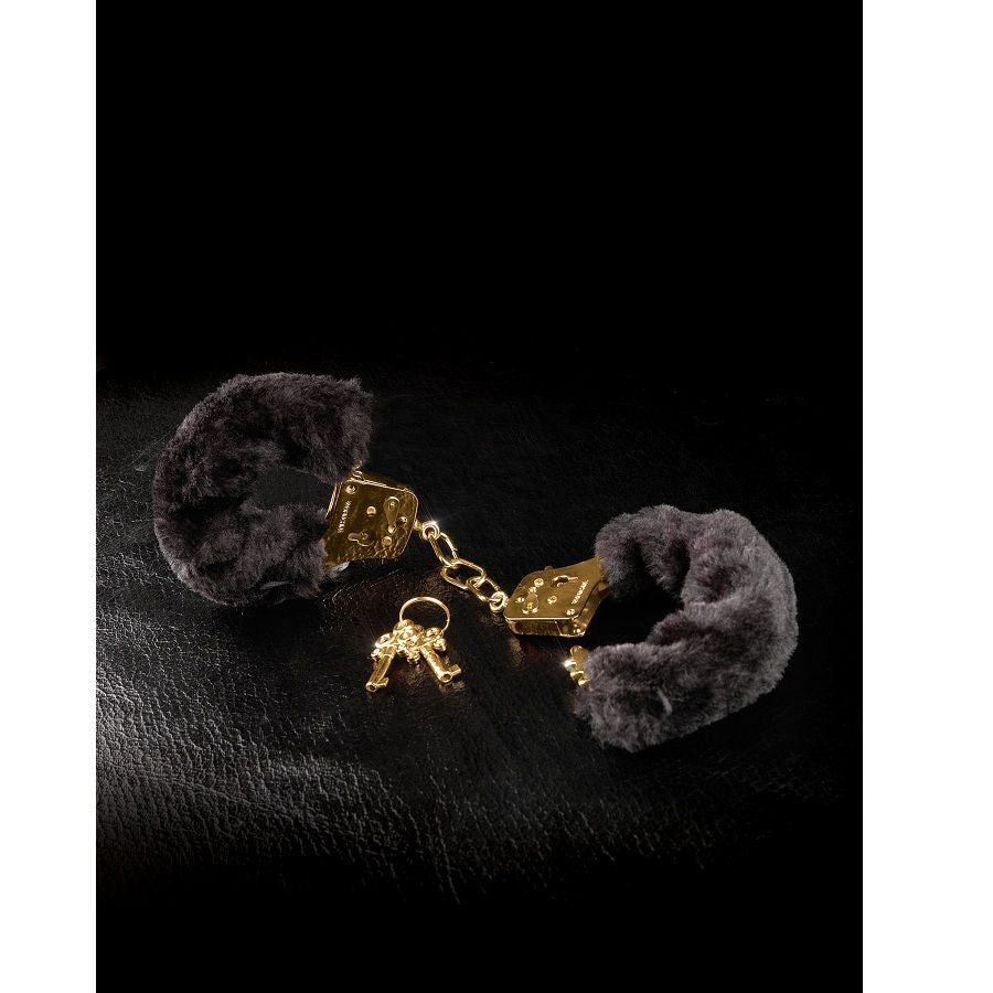FETISH FANTASY GOLD - DELUXE HARIGE MANCHETTEN