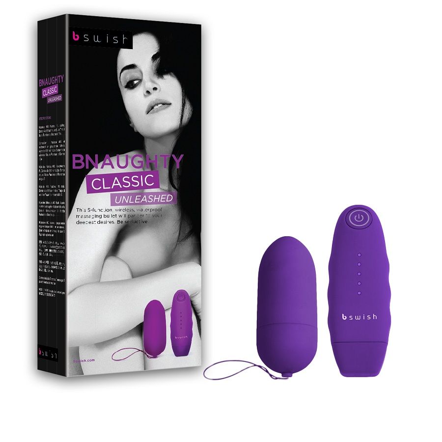B SWISH - BNAUGHTY UNLEASHED TÉLÉCOMMANDE CLASSIQUE LILAS