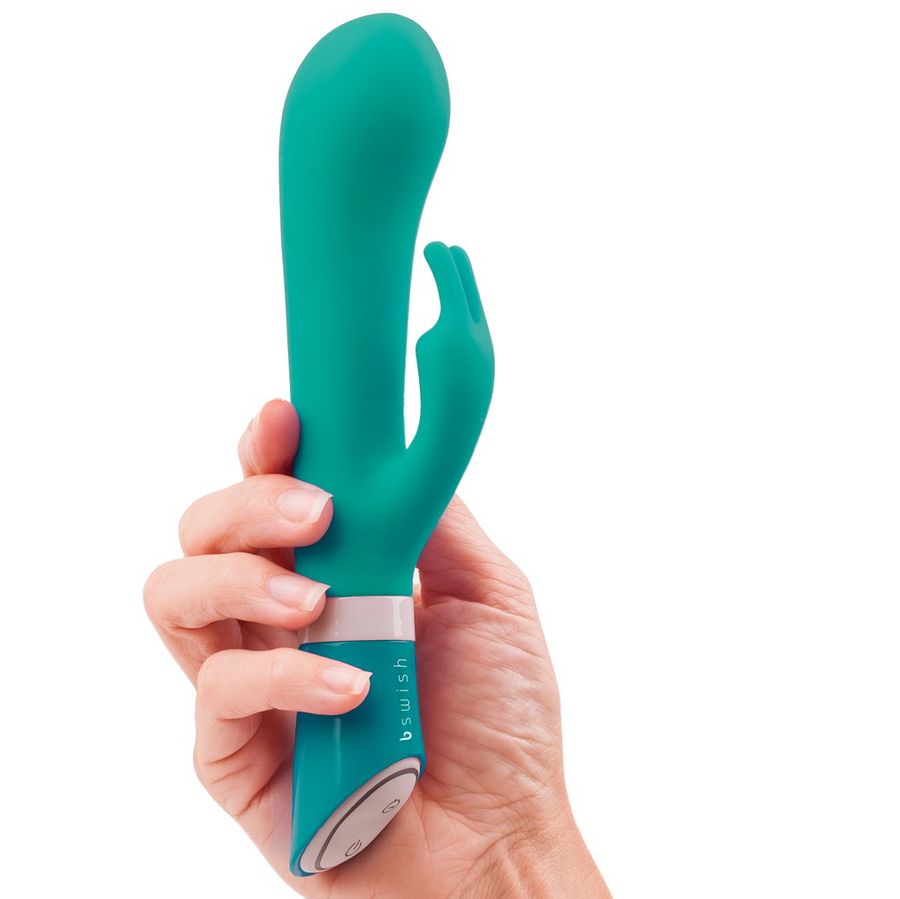 B SWISH - VIBRATEUR LAPIN BWILD DELUXE JADE