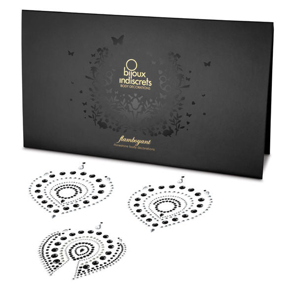 BIJOUX - INDISCRETS EXTRAVAGANTS NOIR-ARGENT