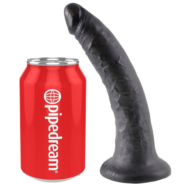 KING COCK - DILDO SCHWARZ 17.8 CM