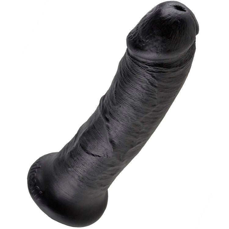 KING COCK - 8 DILDO ZWART 20,3 CM
