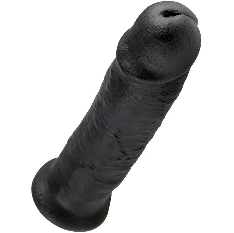 KING COCK - 10 DILDO ZWART 25 CM