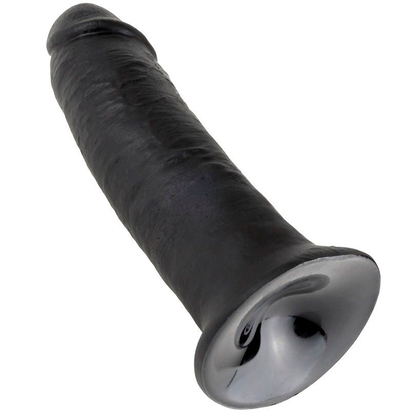 KING COCK - 10 DILDO ZWART 25 CM