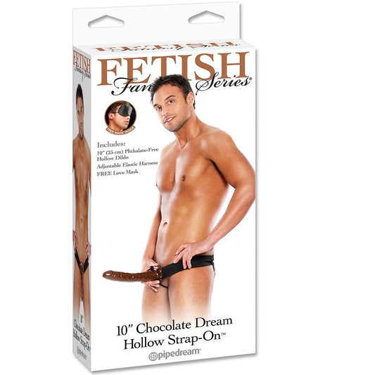 SÉRIE FETISH FANTASY - STRAP-ON CREUX CHOCOLATE DREAM
