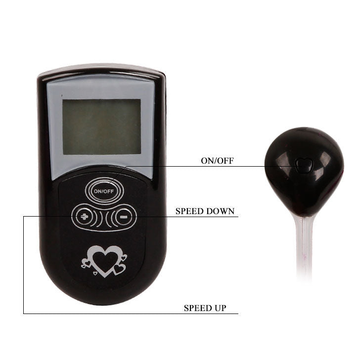 BAILE - Thong with vibrator and remote control