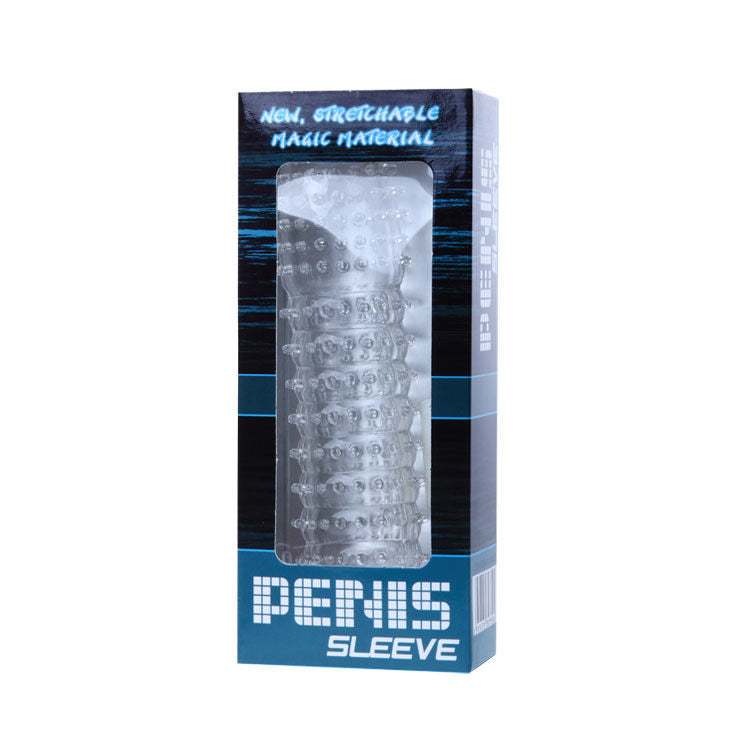 BAILE - PENIS SLEEVES MET STIMULATIEPUNTEN PAARS 14 CM