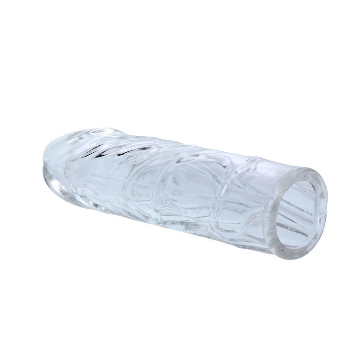 BAILE - PINK STIMULATING SILICONE PENIS SLEEVES 13 CM