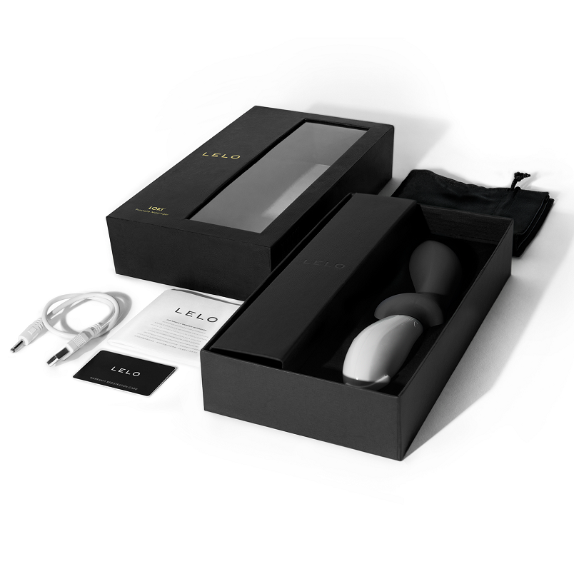 LELO - LOKI ZWARTE PROSTAAT VIBRATOR