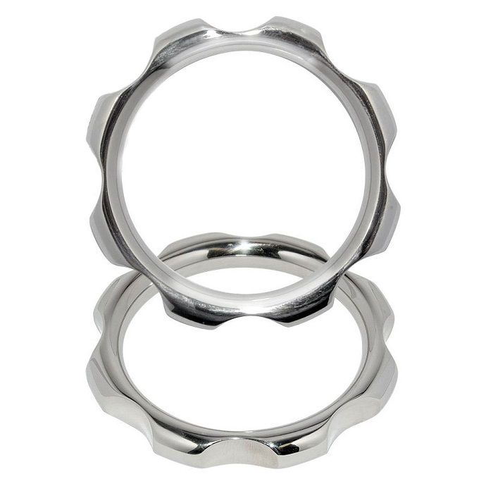 METAAL HARD - METALEN TORQUE RING VOOR PENIS EN TESTIKELEN 45 MM