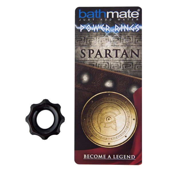 BATHMATE - SPARTAANSE ZWARTE PENISRING