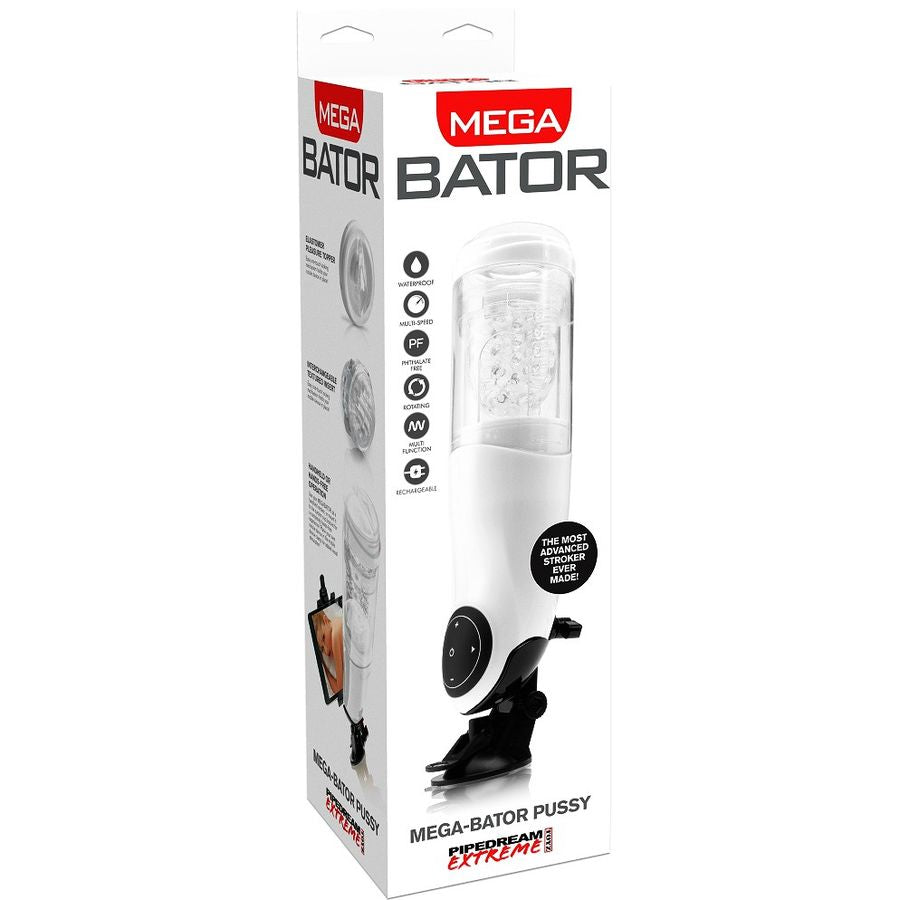 EXTREME TOYZ - PDX MEGA BATOR USB MASTURBATEUR HOMME VAGIN BLANC