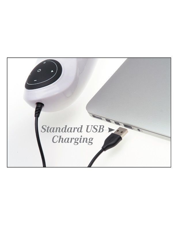 EXTREME TOYZ - PDX MEGA BATOR USB MASTURBATEUR HOMME VAGIN BLANC