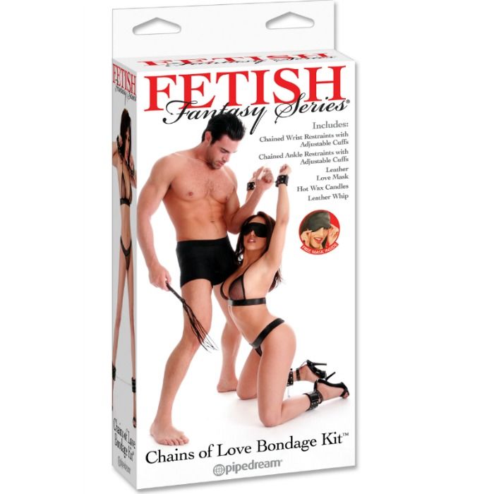 SÉRIE FETISH FANTASY - KIT DE BONDAGE CHAINS OF LOVE