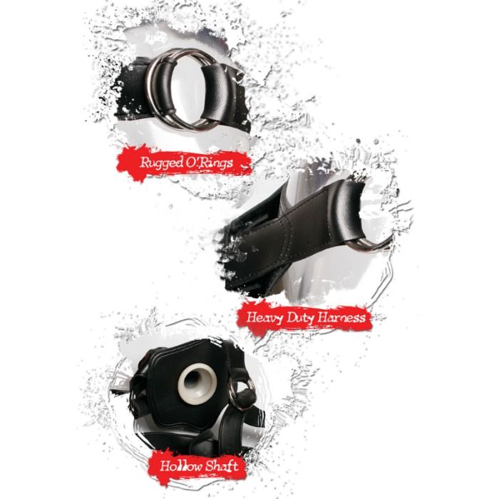 FETISH FANTASY EXTREME - STRAP ON CREUX 30,5 CM