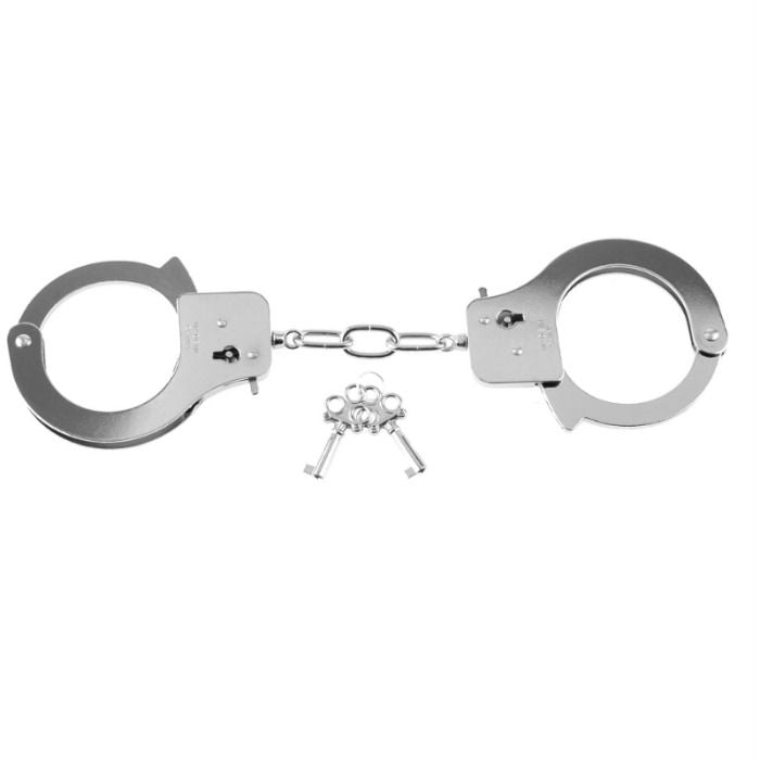 FETISH FANTASY SERIES - METAL HANDCUFFS