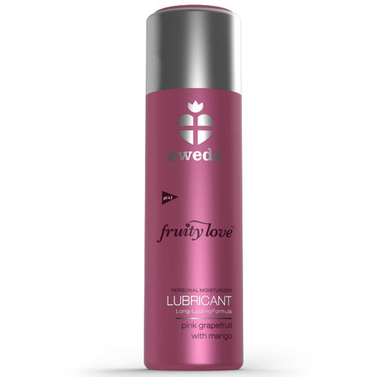 SUÈDE - FRUITY LOVE LUBRIFIANT PAMPLEMOUSSE ROSE À LA MANGUE 100 ML