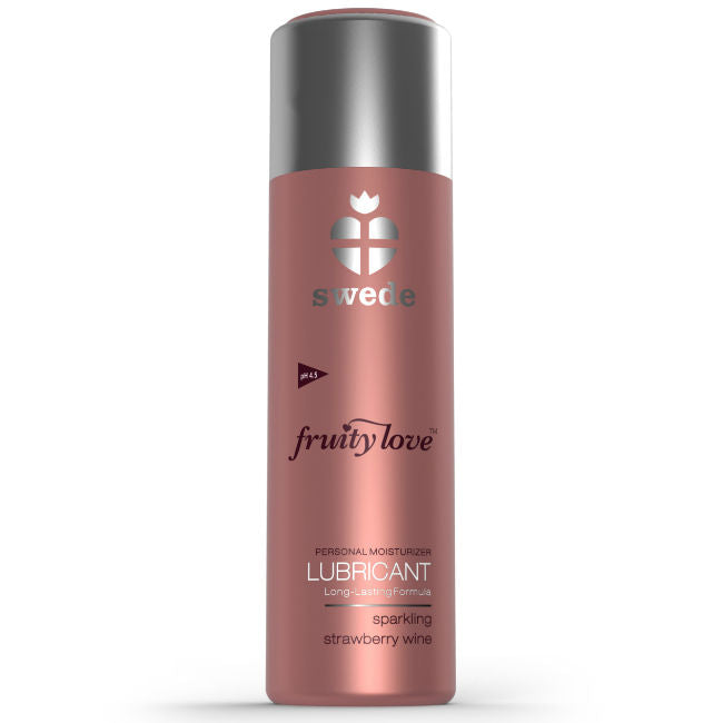 SWEDE - FRUITY LOVE GLIJMIDDEL AARDBEI MOUsserende WIJN 50 ML