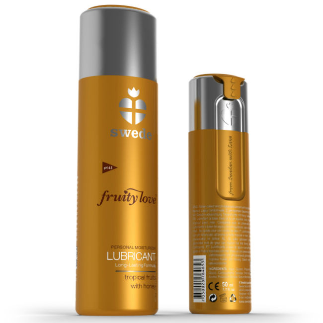 SWEDE - FRUITY LOVE GLIJMIDDEL TROPISCHE VRUCHTEN HONING 50 ML
