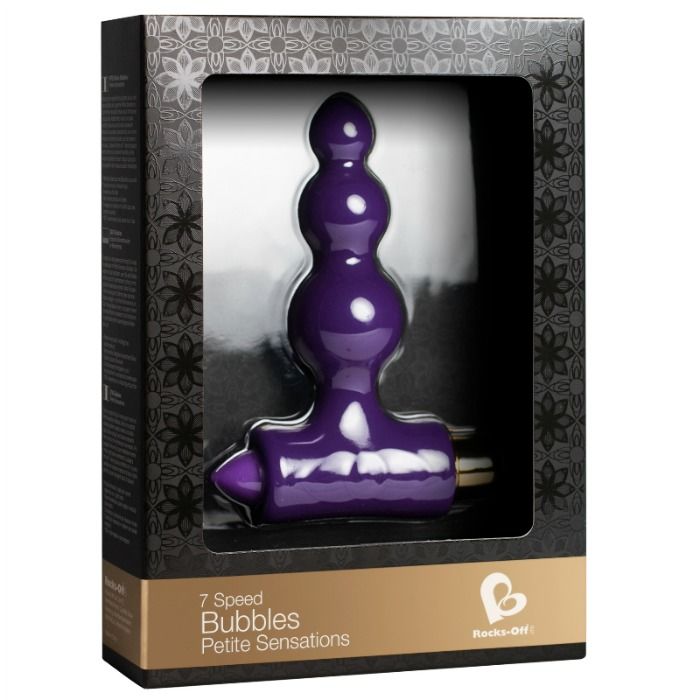 ROCKS-OFF - STIMULATEUR ANAL PETITE BUBBLES - VIOLET