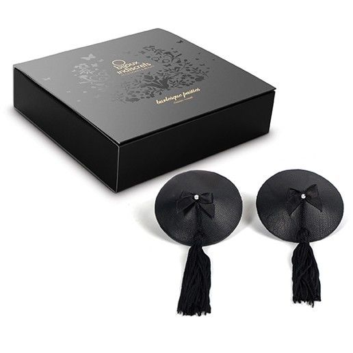 BIJOUX - BURLESQUE ZWARTE TEPELBEKLEDING