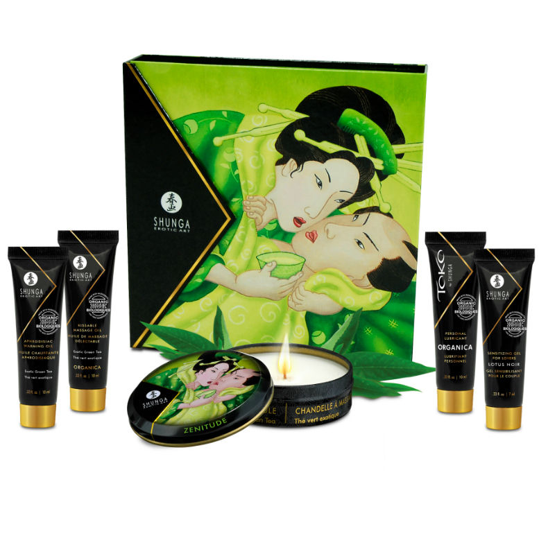 SHUNGA - GEHEIME GEISHA BIOLOGISCHE GROENE THEE SET