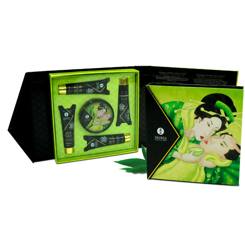 SHUNGA - COFFRET DE THÉ VERT BIOLOGIQUE SECRET GEISHA