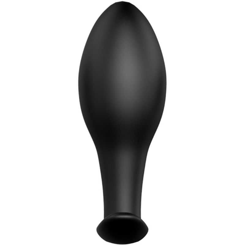 PRETTY LOVE - PLUG ANAL FORME ANCRE SILICONE 12 MODES DE VIBRATIONS NOIR