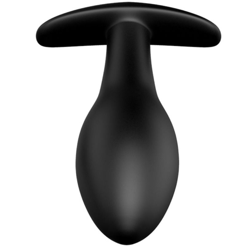 PRETTY LOVE - PLUG ANAL FORME ANCRE SILICONE 12 MODES DE VIBRATIONS NOIR
