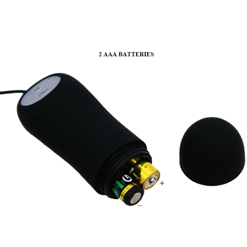 PRETTY LOVE - PLUG ANAL FORME ANCRE SILICONE 12 MODES DE VIBRATIONS NOIR