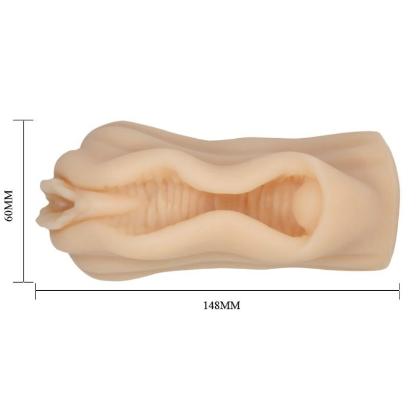 BAILE - MINI MANNELIJKE MASTURBATOR VAGINALIPS DESIGN