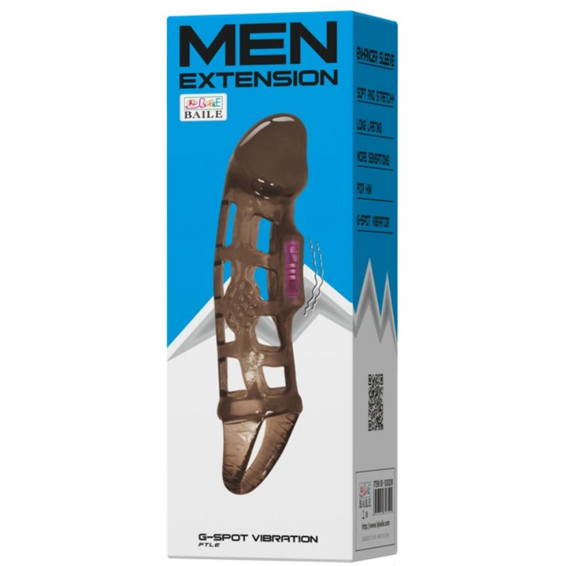 BAILE - PENISVERLENGINGSHOES MET VIBRATIE EN BAND 13,5 CM