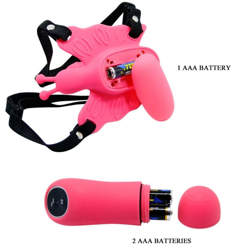 BAILE - HARNAIS PAPILLON ULTRA PASSIONNÉ AVEC TÉLÉCOMMANDE