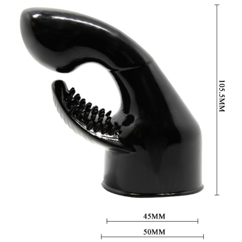 BAILE - POWER HEAD INTERCOMBINEERBARE KOP VOOR MASSAGERGIEPUNTSTIMULATIE EN CLITORIS