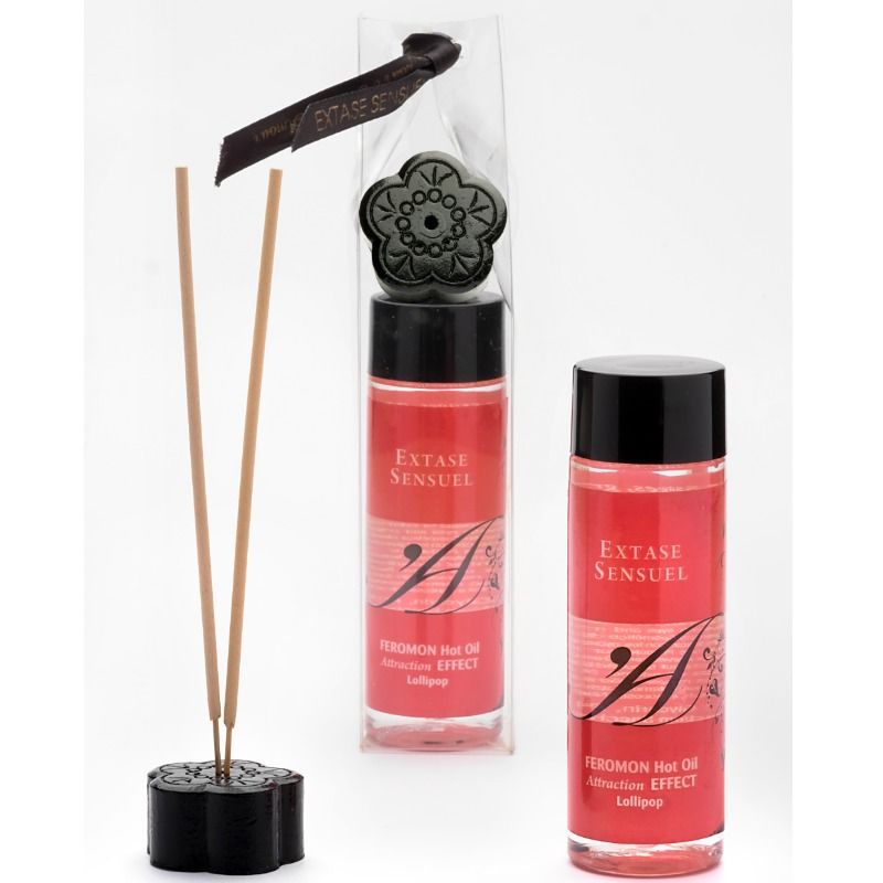 EXTASE SENSUAL - MASSAGE OIL WITH WARMING EFFECT AND PIRULET PHEROMONES 100 ML