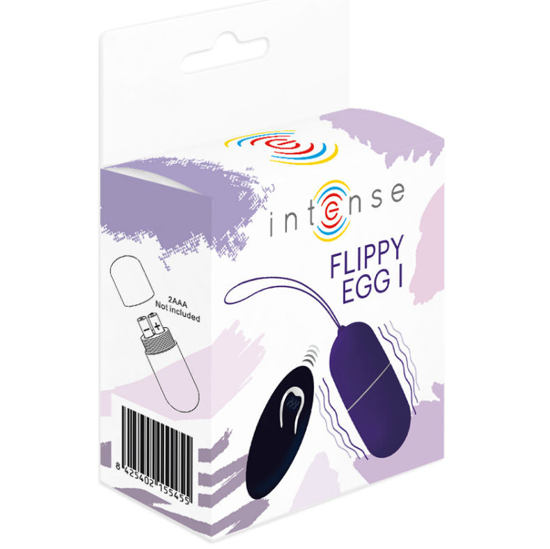 INTENSE - FLIPPY I VIBRATING EGG WITH REMOTE CONTROL