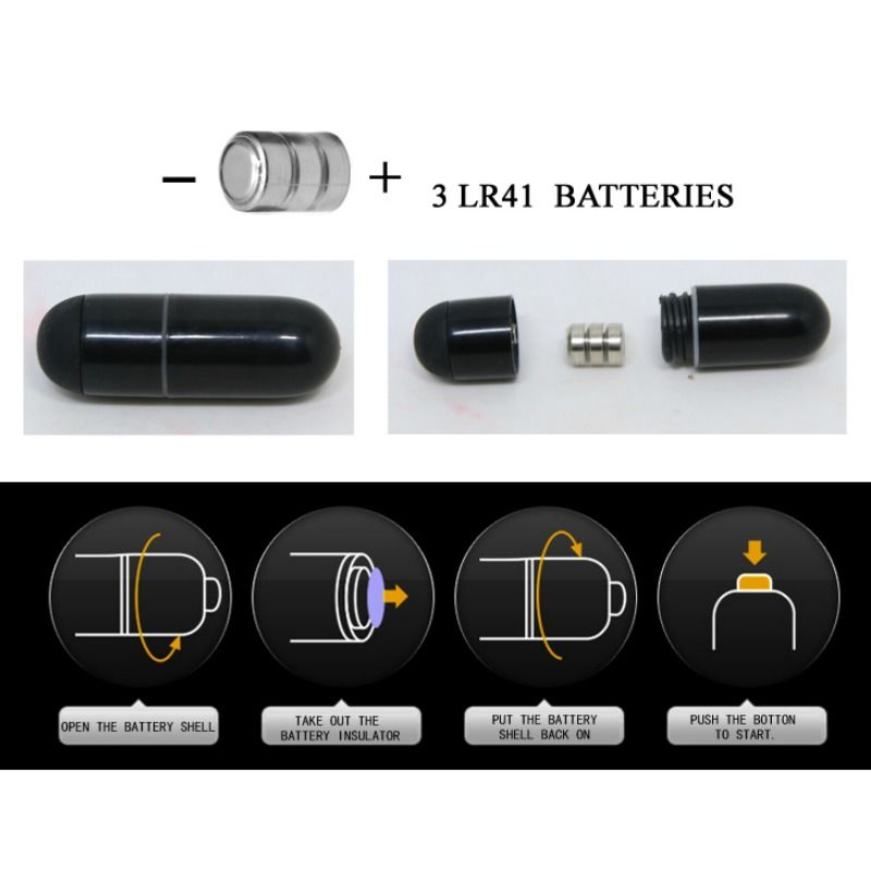 BAILE - COUVERTURE PÉNIS BRAVE MAN AVEC LAPIN NOIR 16,5 CM