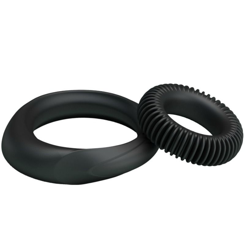 BAILE - KIT 2 ANNEAUX EN SILICONE RING MANHOOD
