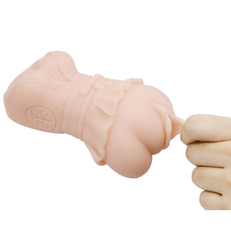 CRAZY BULL - WATER SKIN VAGINA MASTURBADOR MET VIBRERENDE BALLEN