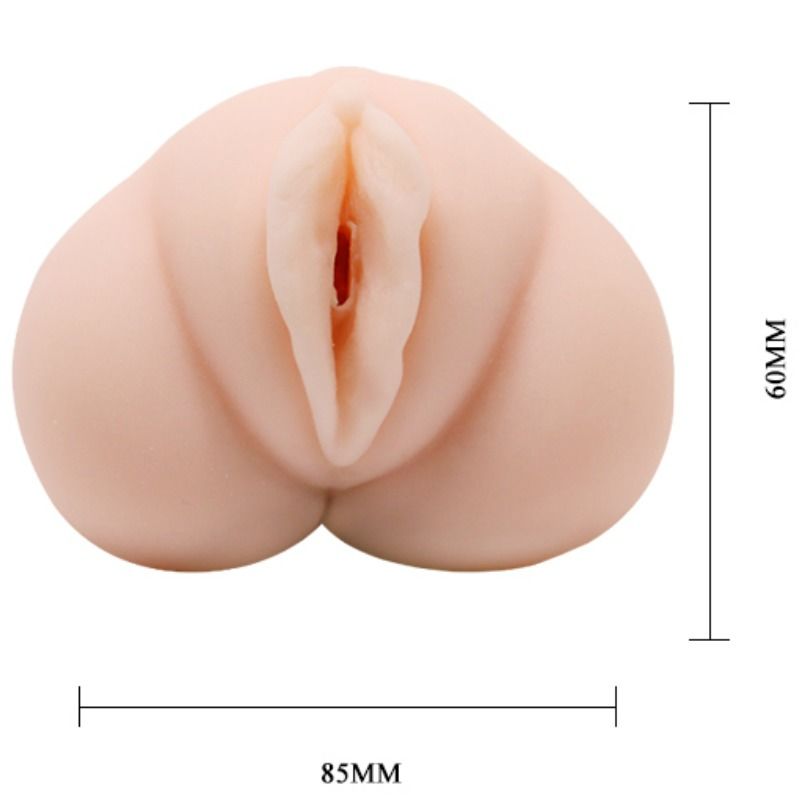 CRAZY BULL - WATER SKIN VAGINA MASTURBADOR MET VIBRERENDE BALLEN