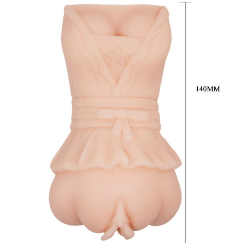 CRAZY BULL - WATER SKIN VAGINA MASTURBADOR MET VIBRERENDE BALLEN