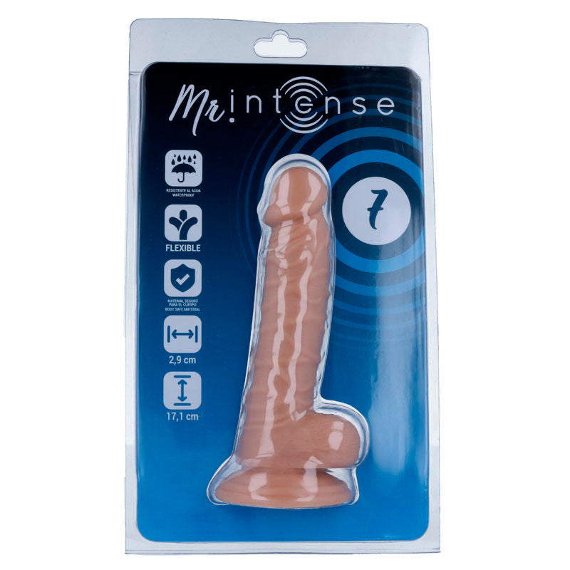 MR INTENSE - 7 PÉNIS RÉALISTES 17,1 CM -O- 2,9 CM