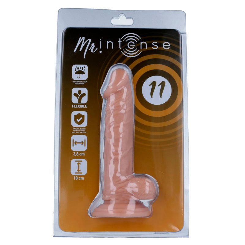 MR INTENSE - 11 PÉNIS RÉALISTES 18 CM -O- 3,8 CM
